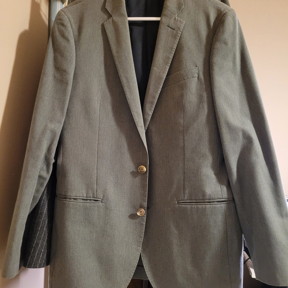 Jcrew ludlow suit sage green 38r 30x30